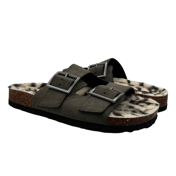 Sole Society Faux Fur Sandals NWT (7 M) - Picture 16 of 16